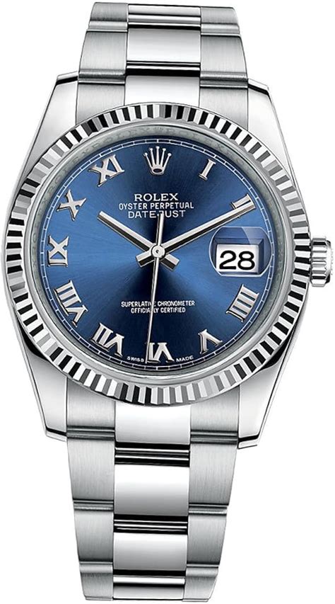 damen rolex mit blauem zifferblatt|Rolex datejust edelstahl.